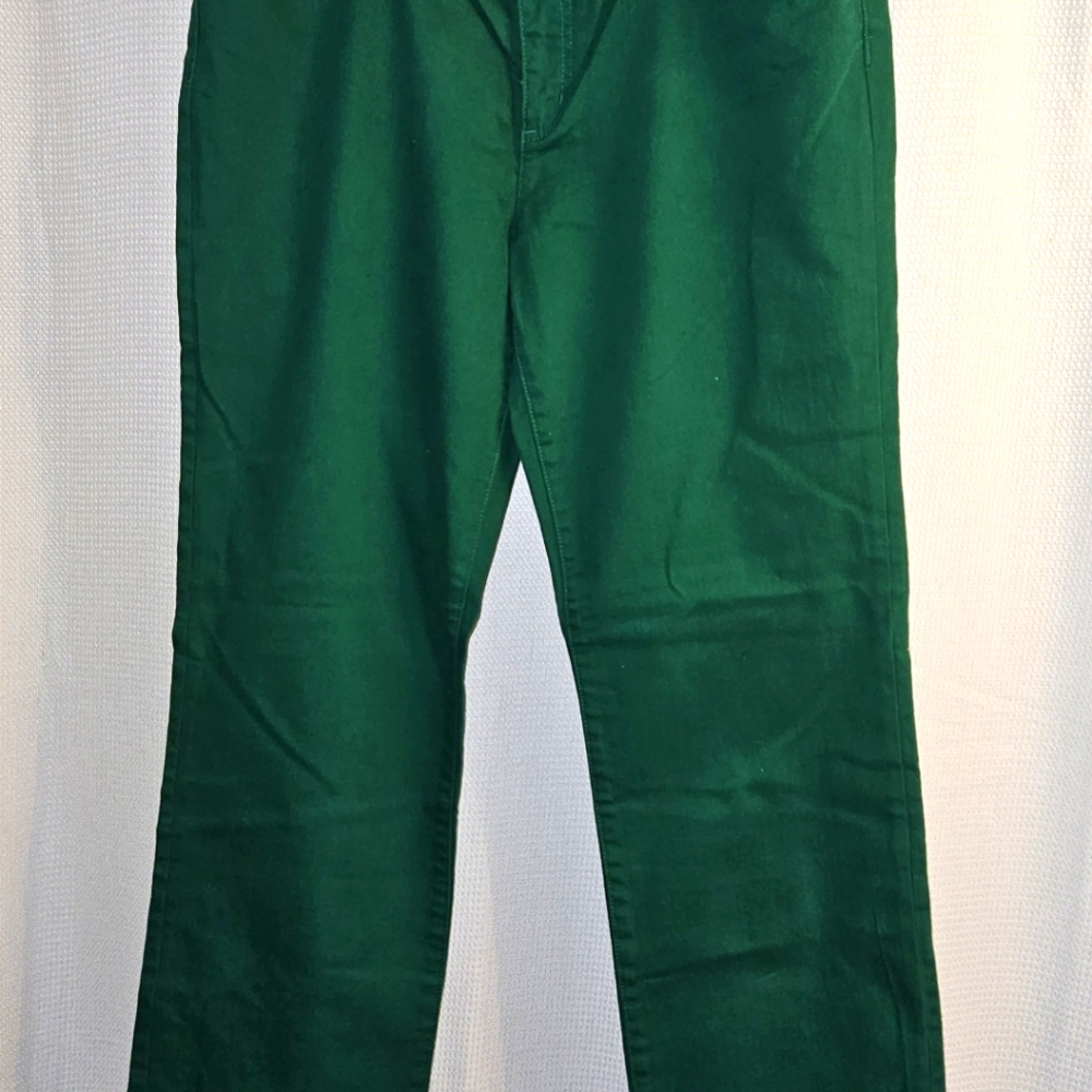 Lauren Jeans Co. By Ralph Lauren, jeans. Green, size 16, 32" inseam. New